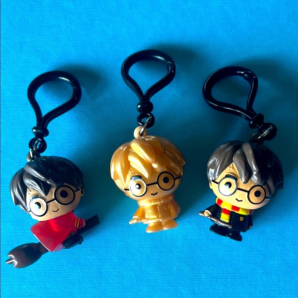 Harry Potter Bag Tag Set of 3 with GOLDEN HARRY POTTER LIMITED EDITION